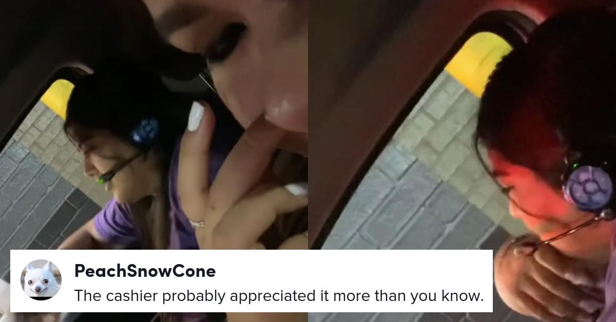 McDonald s Customer Takes Over Drive Thru Order Duties