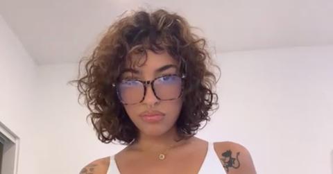 Vereena Sayeed in a TikTok video