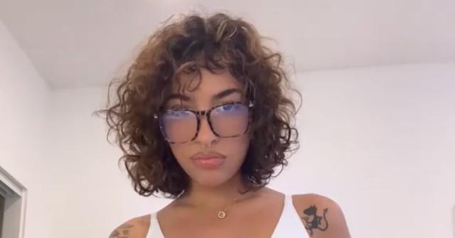 Vereena Sayeed in a TikTok video