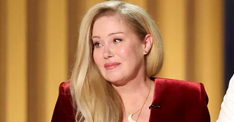 Christina Applegate speaks onstage during the 75th Primetime Emmy Awards at Peacock Theater on January 15, 2024 in Los Angeles, California. (Photo by Monica Schipper/WireImage)