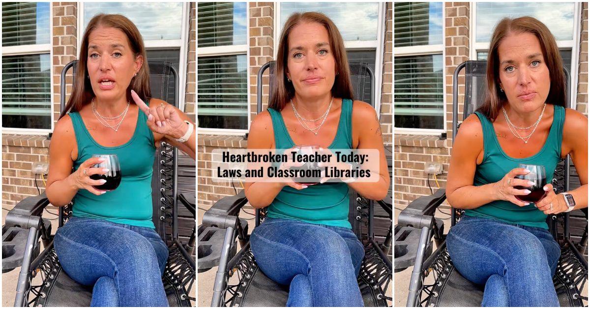 Reading Teacher Doesn’t Feel Safe With Classroom Library