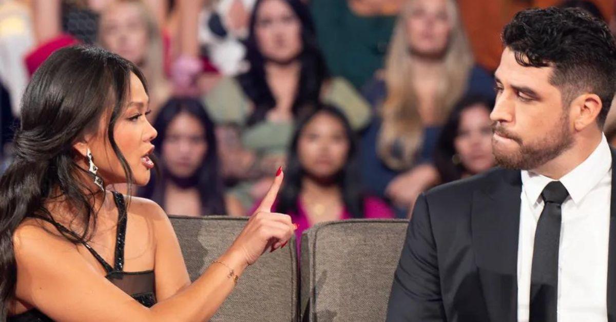 Jenn Tran tells Devin Strader off after discussing their breakup on 'The Bachelorette: After the Final Rose'