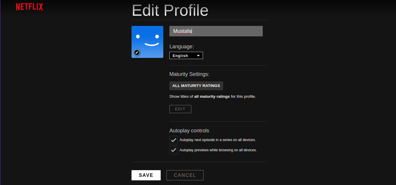 how to change profile picture netflix