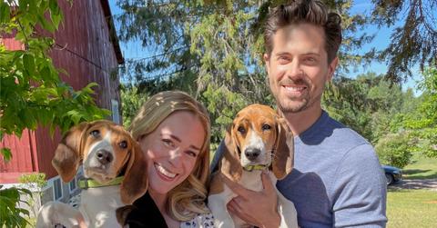 Brittany Bristow and Chris McNally of 'A Tail of Love'