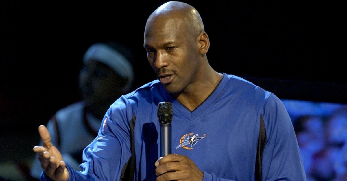 Michael Jordan speaking live