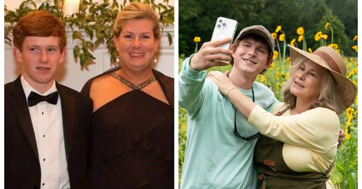 (L-R): Paul Murdaugh and Maggie Murdaugh; Johnny Berchtold and Patricia Arquette in 'Murdaugh: Death in the Family'