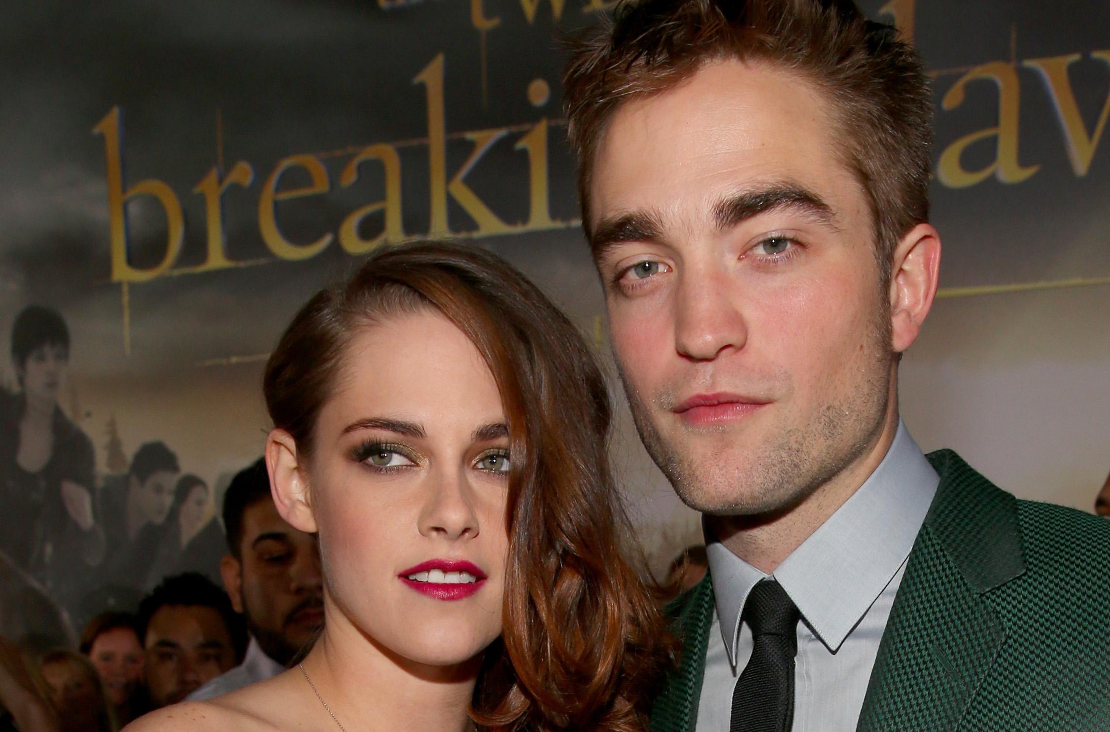 Robert Pattinson and Kristen Stewart