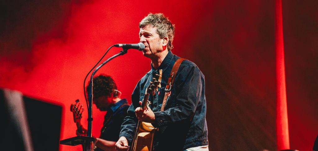 Noel Gallagher performing live