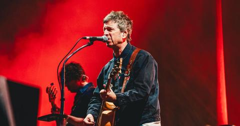 Noel Gallagher performing live