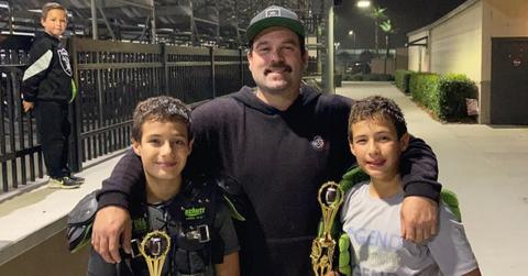 Mike Shay and his nephews