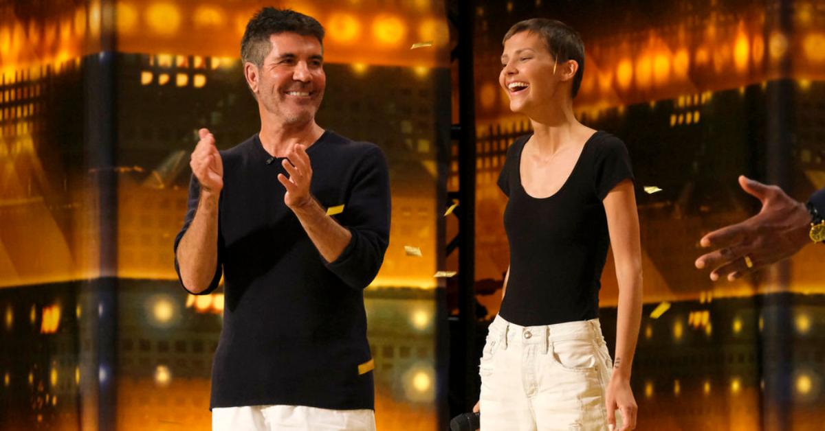 Simon Cowell and Nightbirde