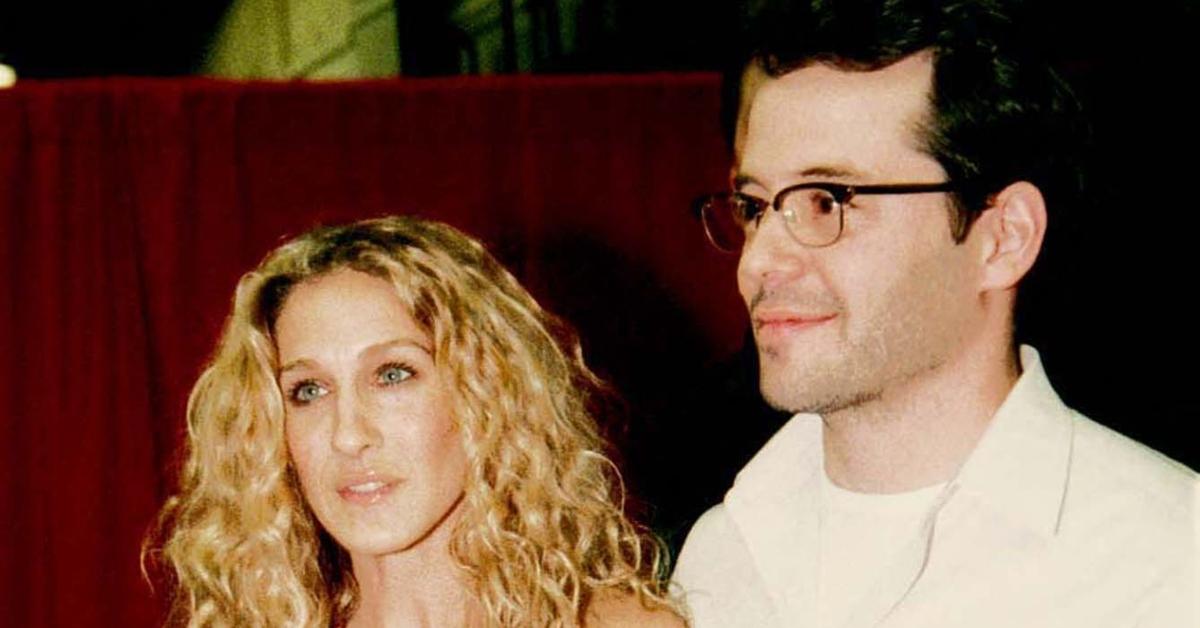 Sarah Jessica Parker and Matthew Broderick at the Holyfield vs. Lewis fight in 1999.