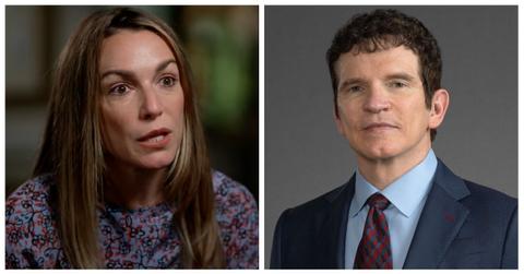 (L-R): Karen Read; Robert Alessi