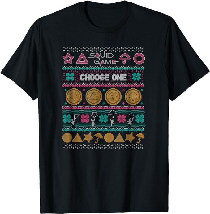 Squid Game ugly christmas shirt