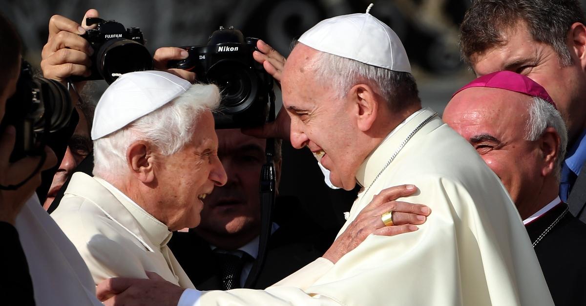 Pope Francis and Pope Emeritus Benedict