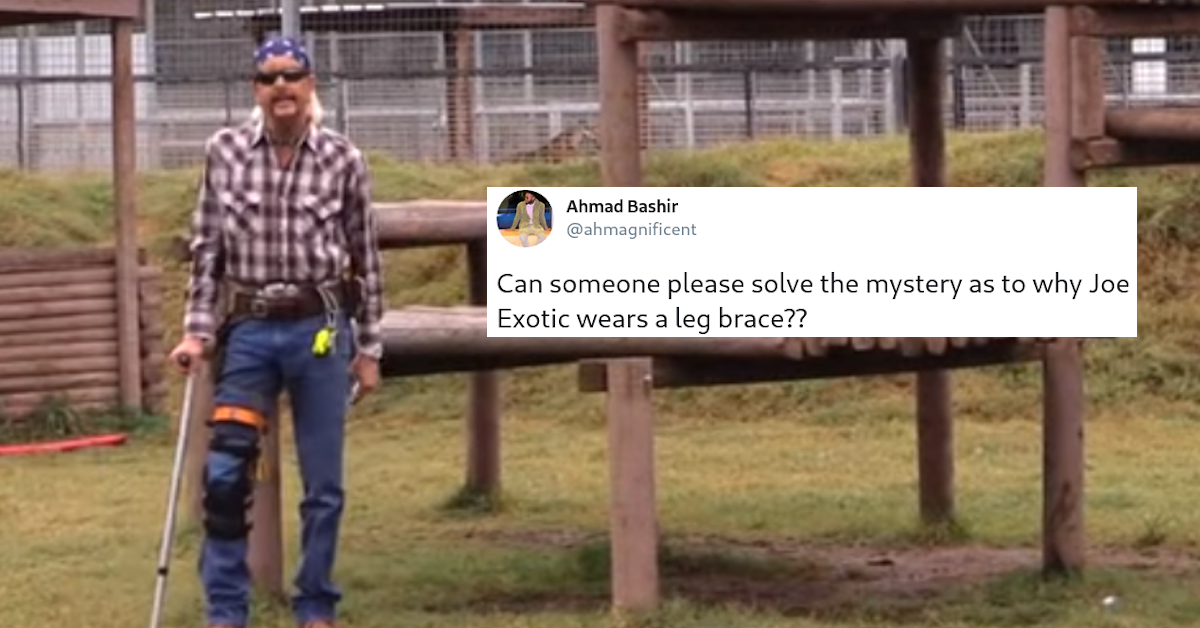 Why Does Joe Exotic Have a Knee Brace? Is It Tiger Related? Details!