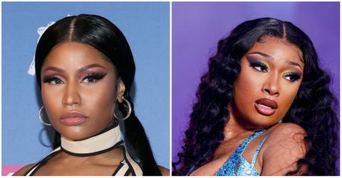 (l-r): Nicki Minaj and Megan Thee Stallion