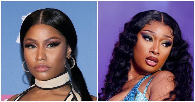 (l-r): Nicki Minaj and Megan Thee Stallion