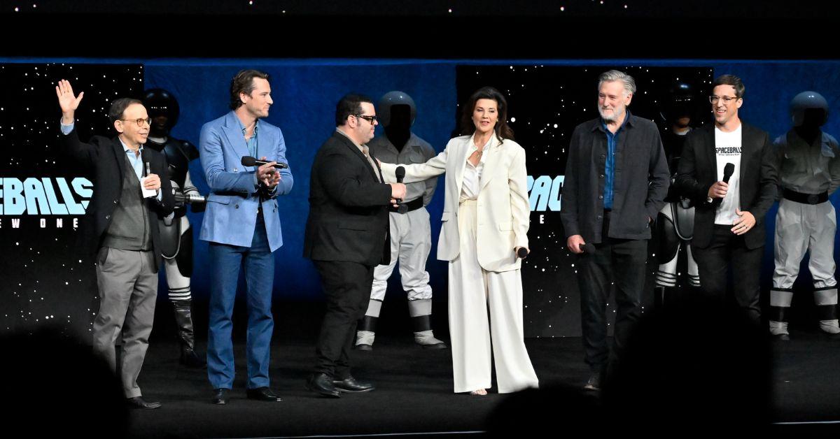 'Spaceballs' OG cast take the 'Spaceballs 2' stage with director Josh Greenbaum