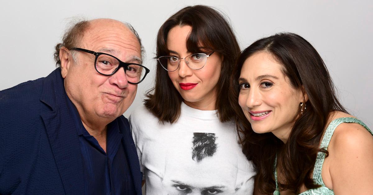 Danny DeVito, Aubrey Plaza, and Lucy DeVito