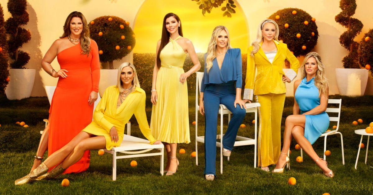 (l-r): 'RHOC' cast members Emily Simpson, Gina Kirschenheiter, Tamra Judge, Shannon Storms Beador, and Jennifer Pedranti