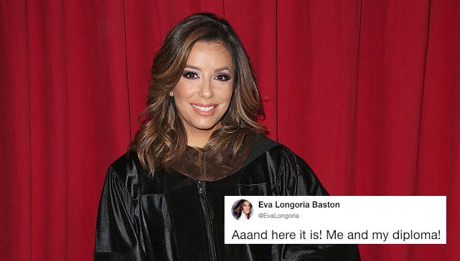 celebrities education eva longoria