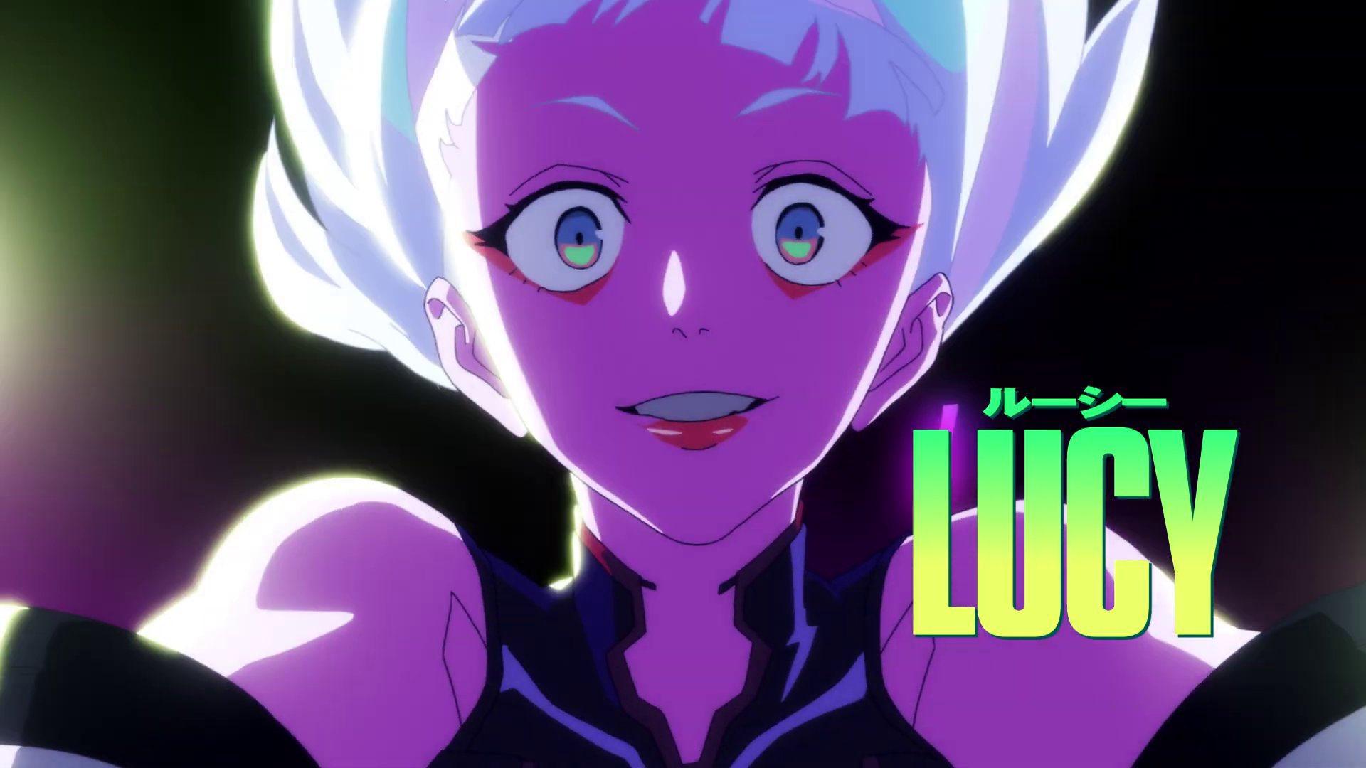 Lucy Going On The Moon (Cyberpunk Edgerunners) Live Wallpaper