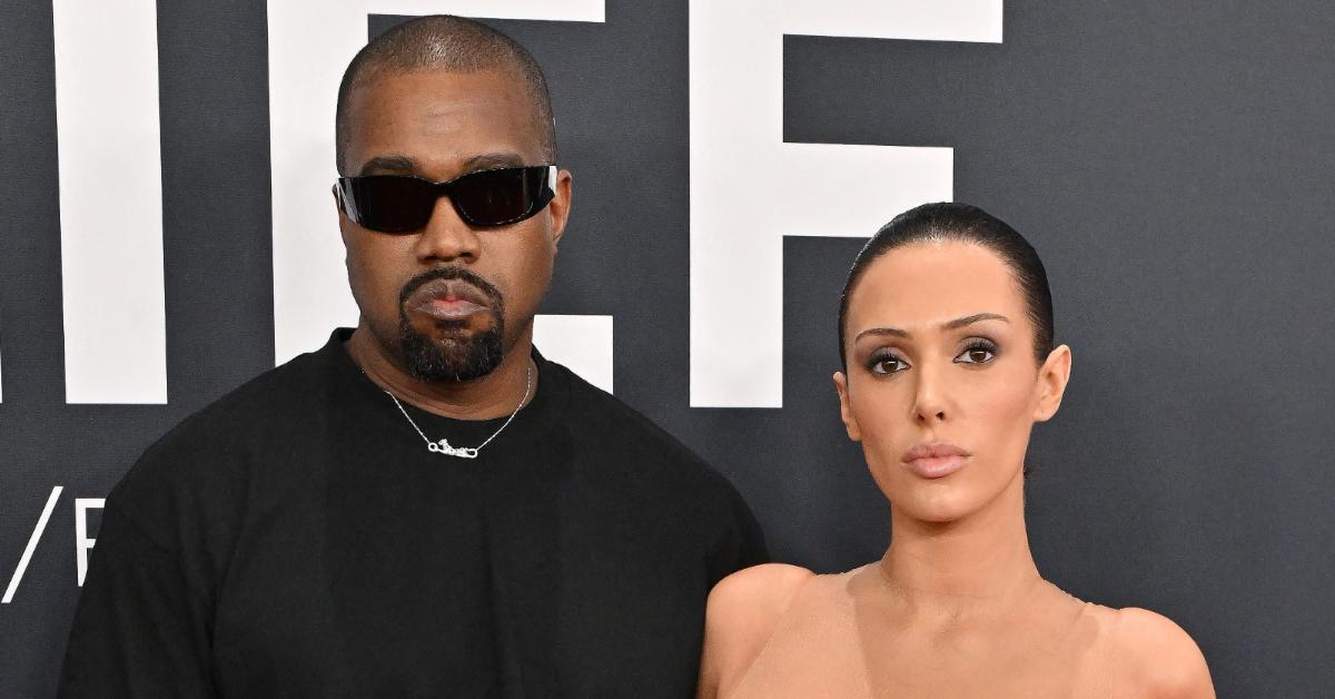 Ye, aka Kanye West, and Bianca Censori at the 2025 Grammys.