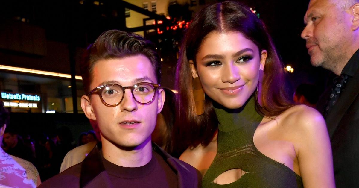 Tom Holland and Zendaya attend the 'Spider-Man: Far From Home' premiere.