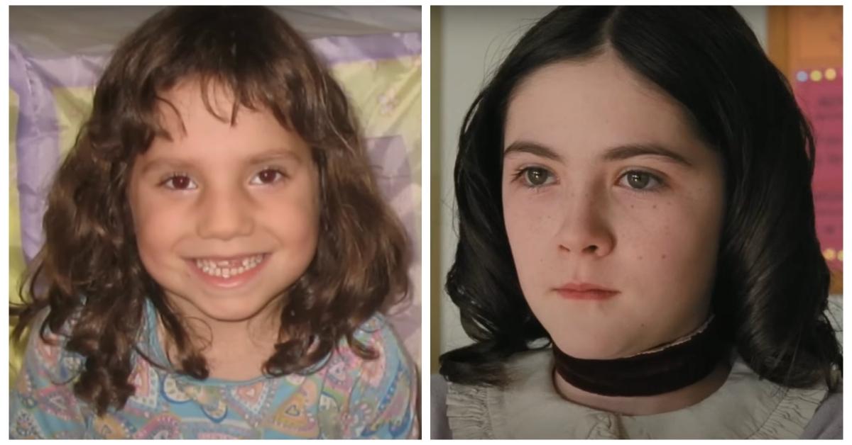 (L-R): Natalia Grace; Isabelle Fuhrman in 'Orphan'