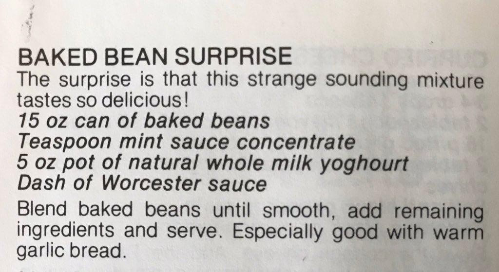 baked bean surprise