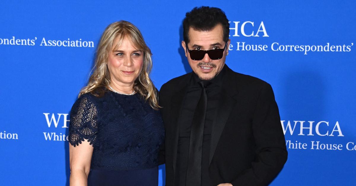 John Leguizamo with his wife Justine Maurer at the WHCA.