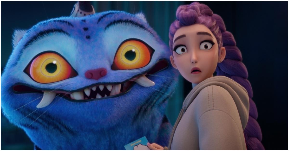 Rumi and demon tiger from KPop Demon Hunters on Netflix