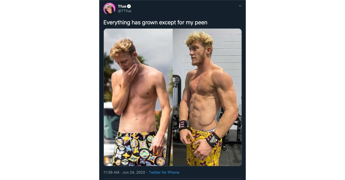 tfue steroids