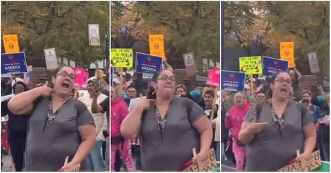 Teacher Lucy Martinez at Center of "No Kings" Protest Controversy