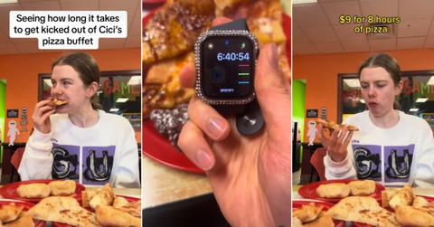 Woman kicked out of CiCi's Pizza Buffet