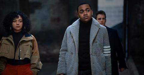 Effie Morales, Tariq St. Patrick, and Brayden Weston portrayed by Alix Lapri, Michael Rainey Jr., and Gianni Paolo on Power Book II: Ghost