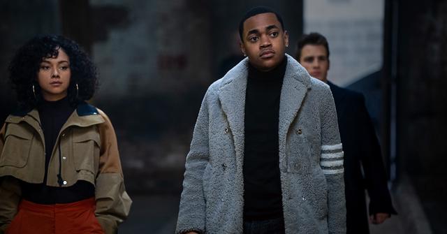 Effie Morales, Tariq St. Patrick, and Brayden Weston portrayed by Alix Lapri, Michael Rainey Jr., and Gianni Paolo on Power Book II: Ghost