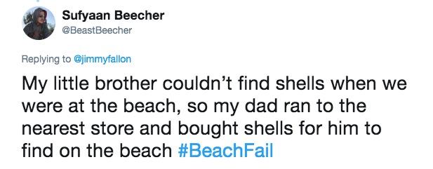 beach fail