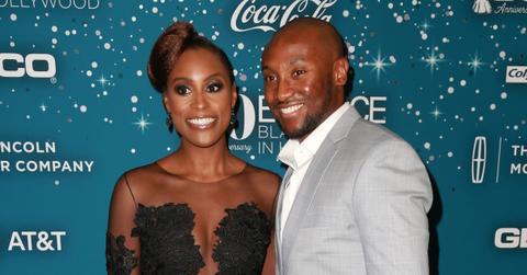 Issa Rae and her husband, Louis Diame