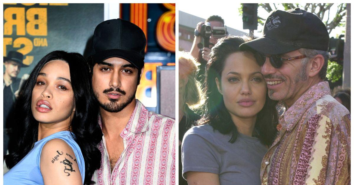 (l-r): Cleopatra Coleman, Avan Jogia, Angelina Jolie, and Billy Bob Thornton at the 'Zombieland' and 'Gone in 60 Seconds' premieres.