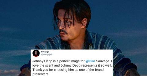 johnny depp dior