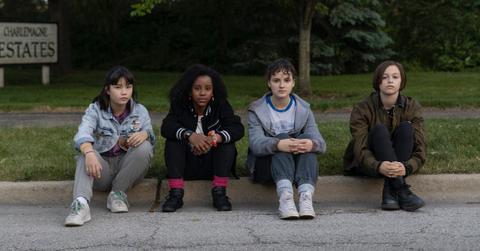 Riley Lai Nelet as Erin Tieng, Camryn Jones as Tiffany Quilkin, Fina Strazza as KJ Brandman, Sofia Rosinsky as Mac Coyle