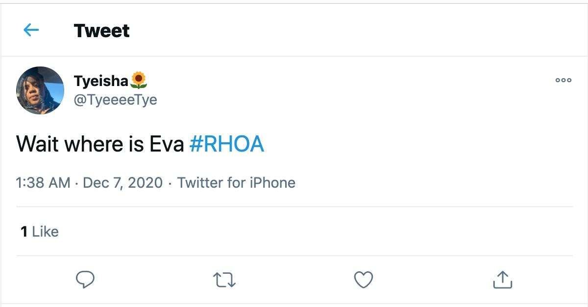 why is eva not returning to rhoa