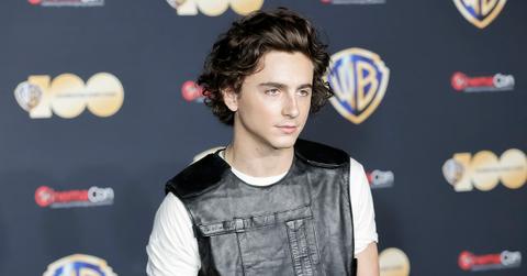 Timothée Chalamet at CinemaCon 2023.