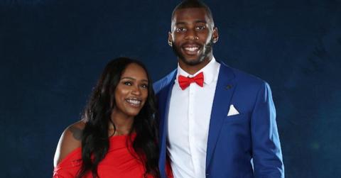 Kyle Pitts and his girlfriend, A'lyric