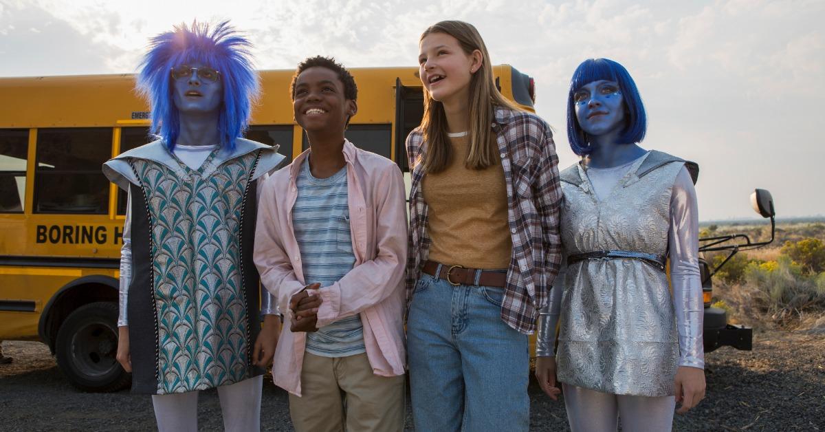 Rio Mangini, Jahi Di'Allo Winston, Peyton Kennedy, and Sydney Sweeney