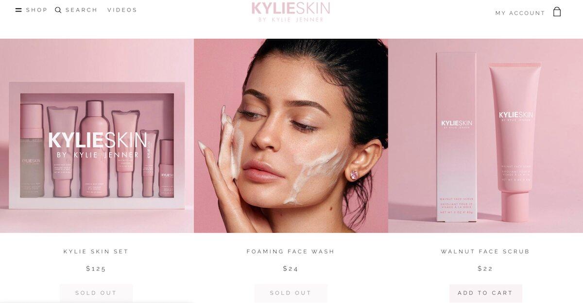 Some Kylie Skin Products Are Already Sold Out But Not Her Face Scrub