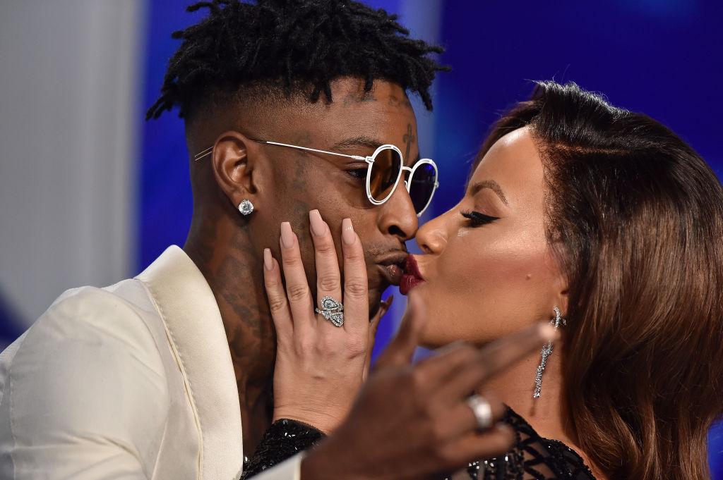 Amber Rose: I'm 'Really Lucky' to Have 21 Savage