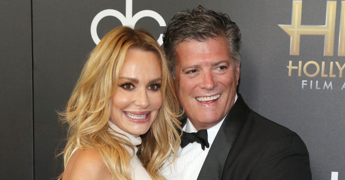 (l-r): Taylor Armstrong and her husband, John Bluher.